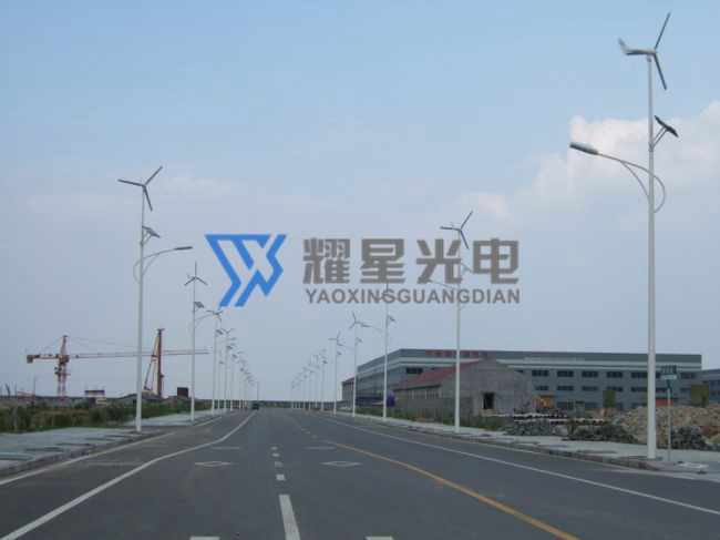 太阳能风光互补路灯