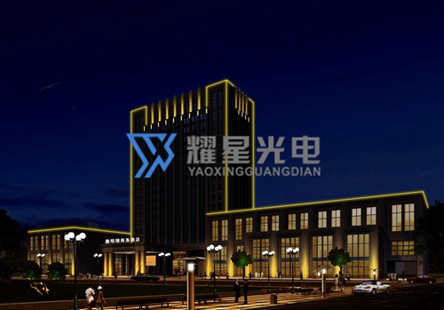 酒店宾馆亮化-15