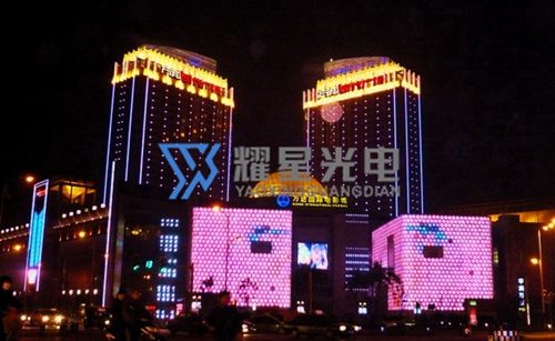 商场广场亮化-9