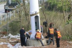 北京八大处35米高杆灯