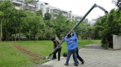 鼎山街道琅山公园景观灯